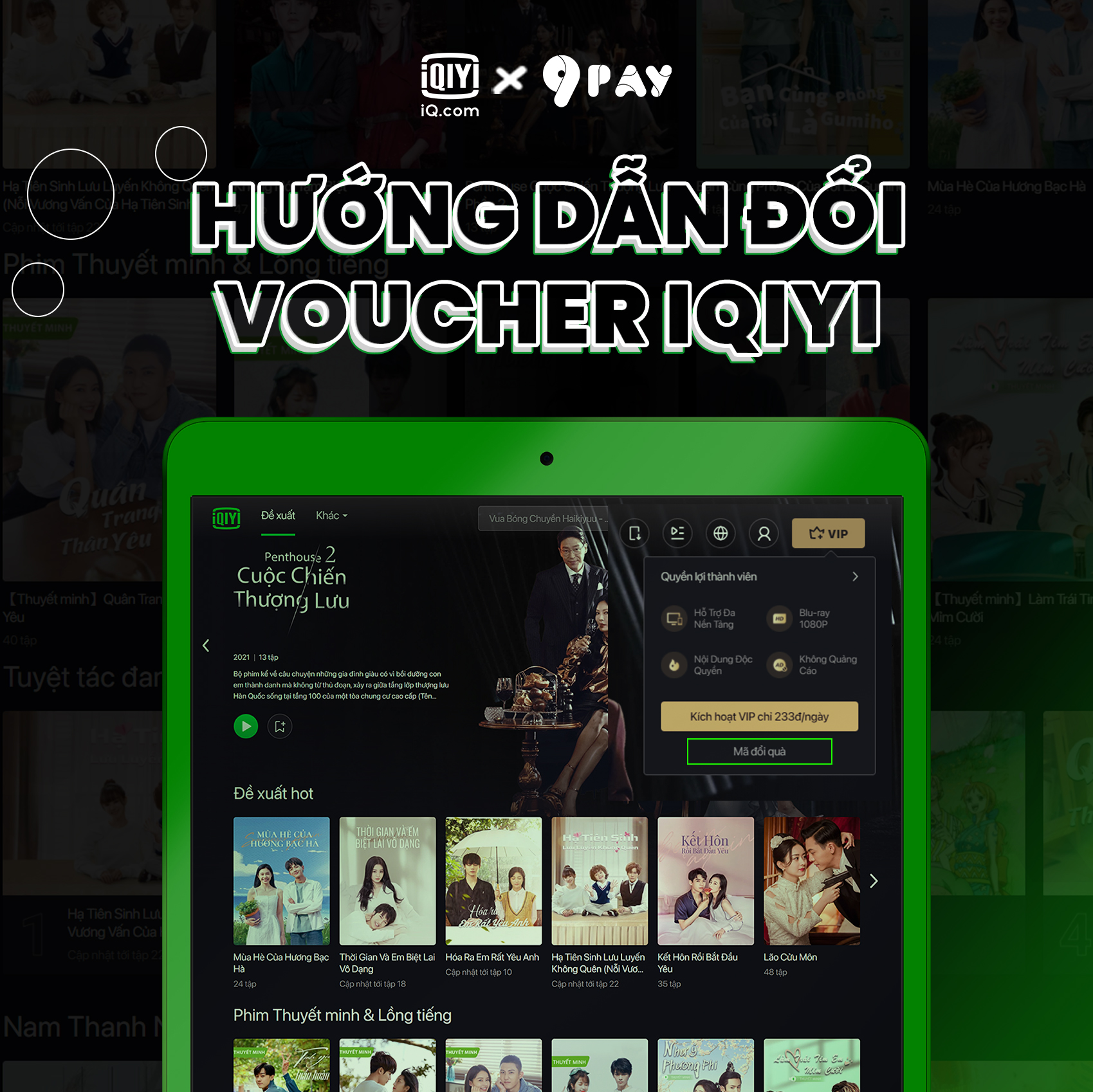 VIP iQiyi 1 tháng