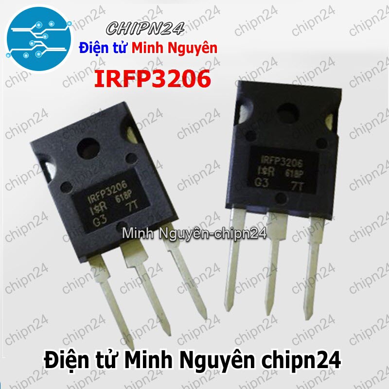 [1 con] (KT2) Mosfet IRFP3206 TO-247 210A 60V Kênh N (IRFP3206PBF 3206) - HH004190