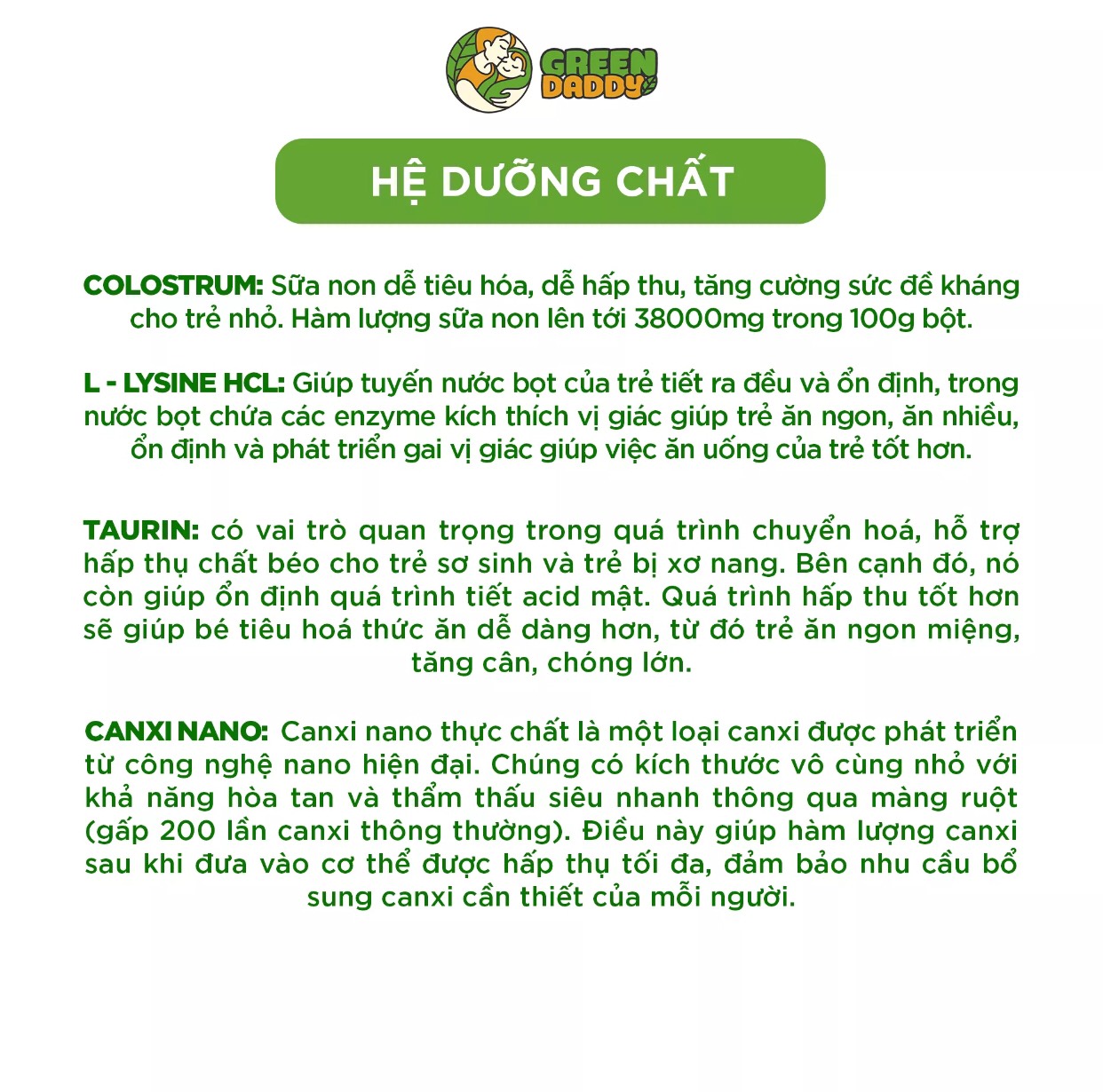 [Nhập RS0822 giảm 30k cho đơn 99k]Sữa GreenDaddy Men sống hồng sâm (2-15 Year) - 400g