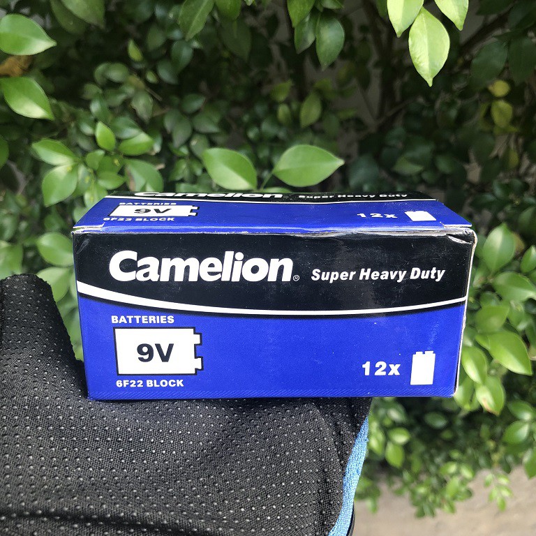 [HCM]Pin 9V Vuông Camelion Hộp 12 Viên