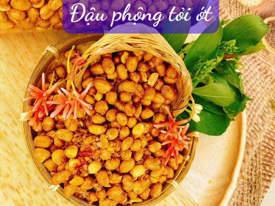 Đậu phộng tỏi ớt 500g-LacàFood