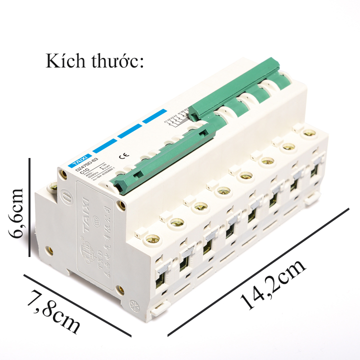 Át đảo chiều 3 pha 380V 63A TAIXI - Cầu dao đảo 3 pha 380V
