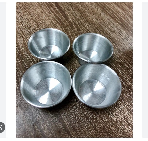 Ly cup nhôm 5.5cm / 6cm / 7cm (10 cái)