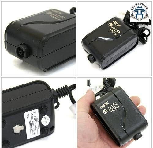 [Hoàn Tiền 10%] Máy sủi Oxy siêu êm 1 vòi Gex e-air 1000SB (Tặng 1m dây sủi và 1 quả sủi)