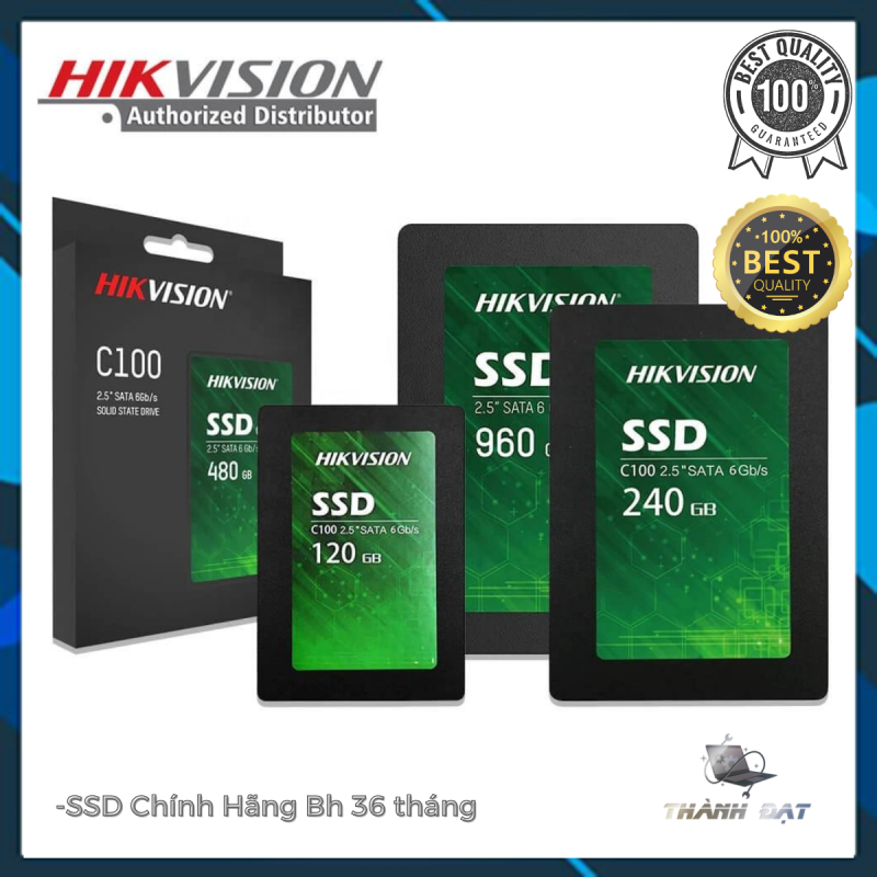Ổ cứng SSD ,SSD ,SSD Hikvison C100 120G, 240GB - Bảo hành 36 tháng - (TẶNG CÁP SATA)