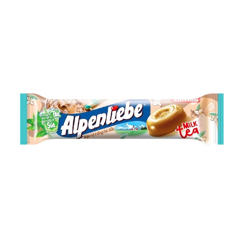 1 thỏi kẹo Alpenliebe hồng trà sữa