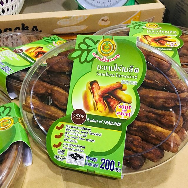 (DATE MỚI) Me tách hạt thái lan 200gr TEM XANH