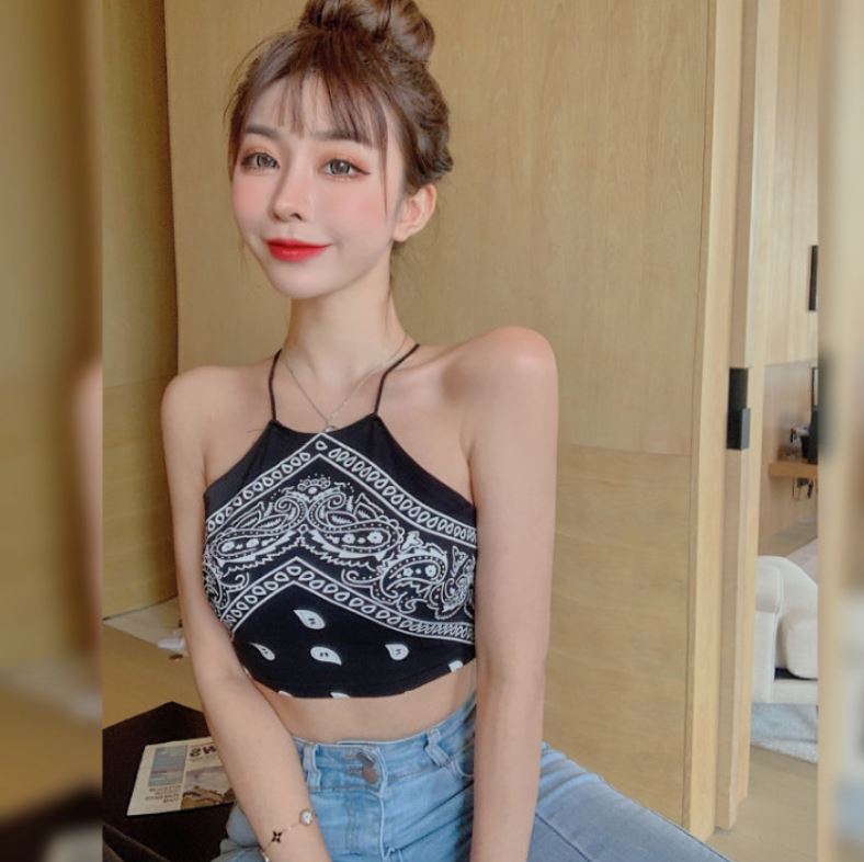 Áo yếm in hoạ tiết thổ cẩm
