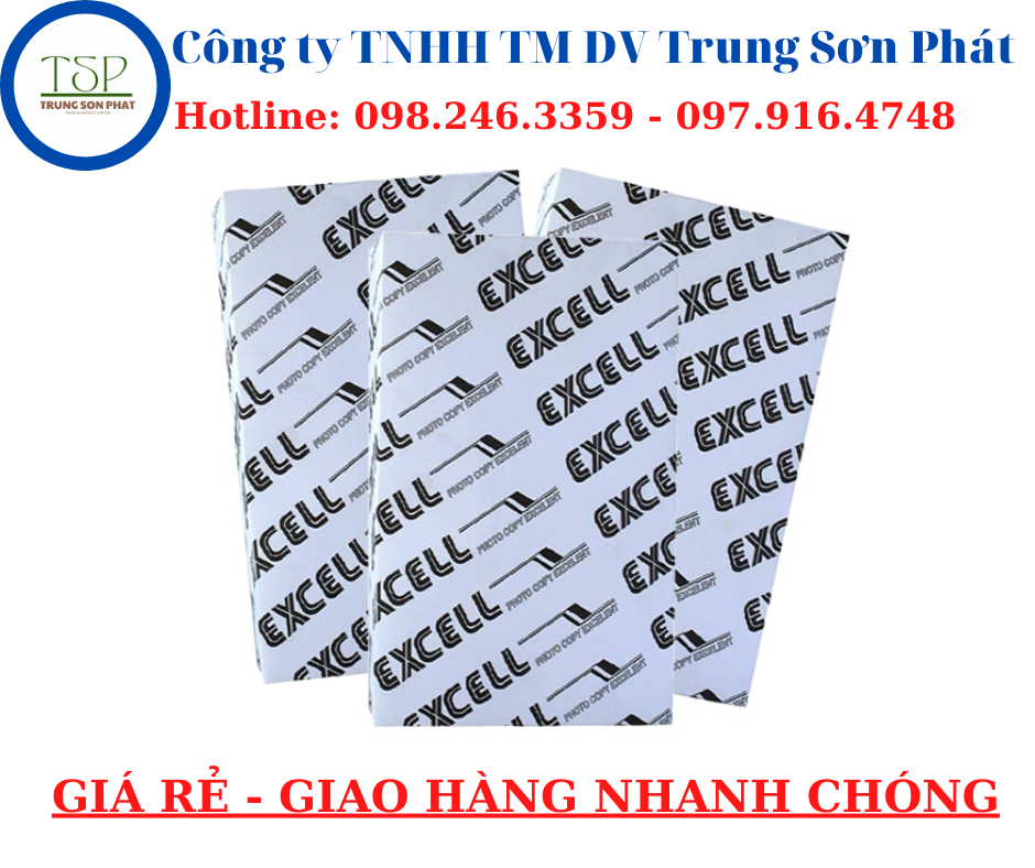 Thùng Giấy In Excel A4/A5 ( 70gsm ) ( 500 tờ/ream )