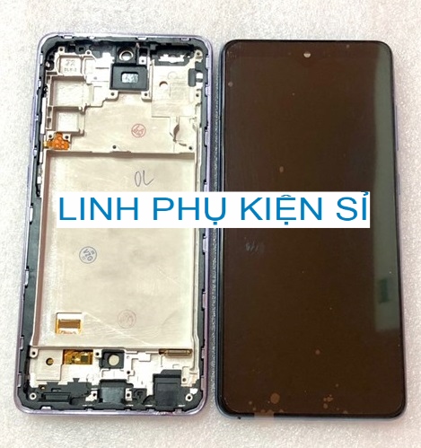 Màn hình samsung a72 zin oled có khung