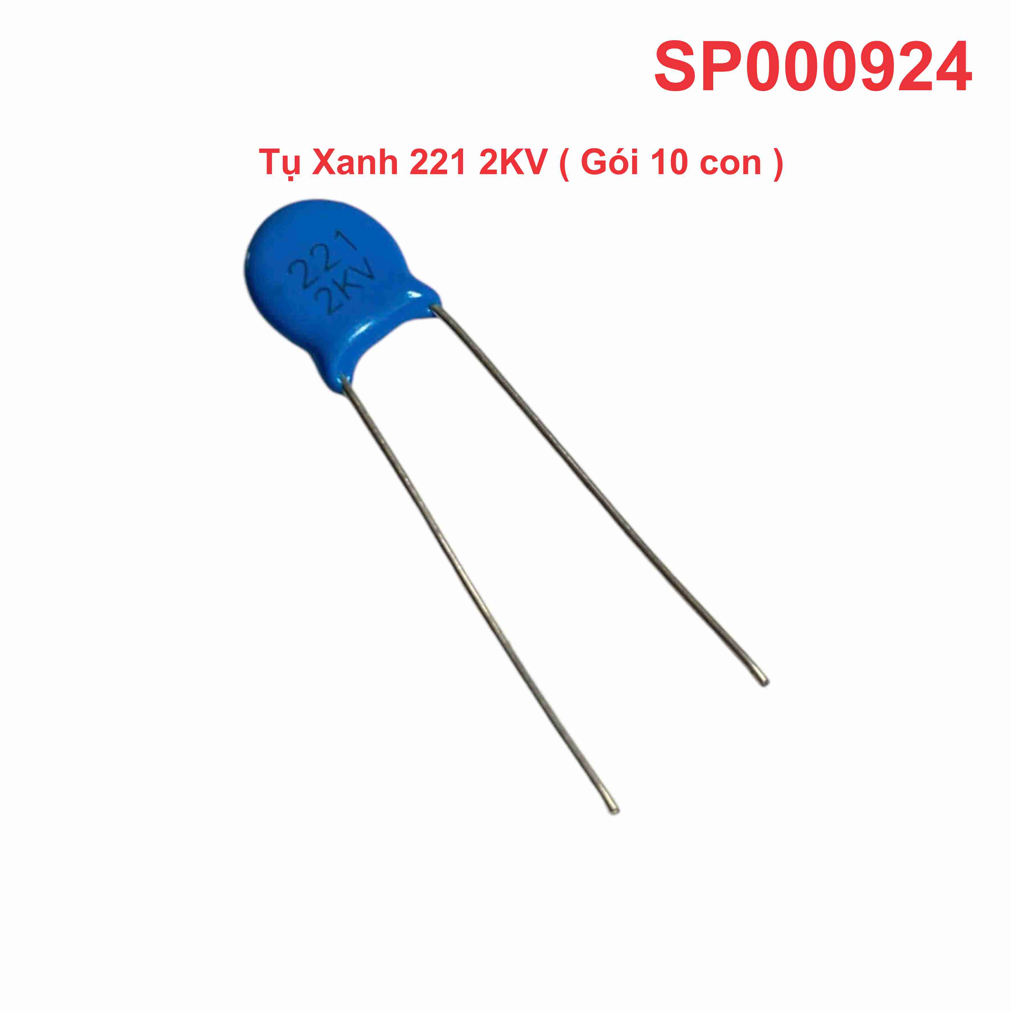 Tụ Xanh 221 2KV ( Gói 10 con )