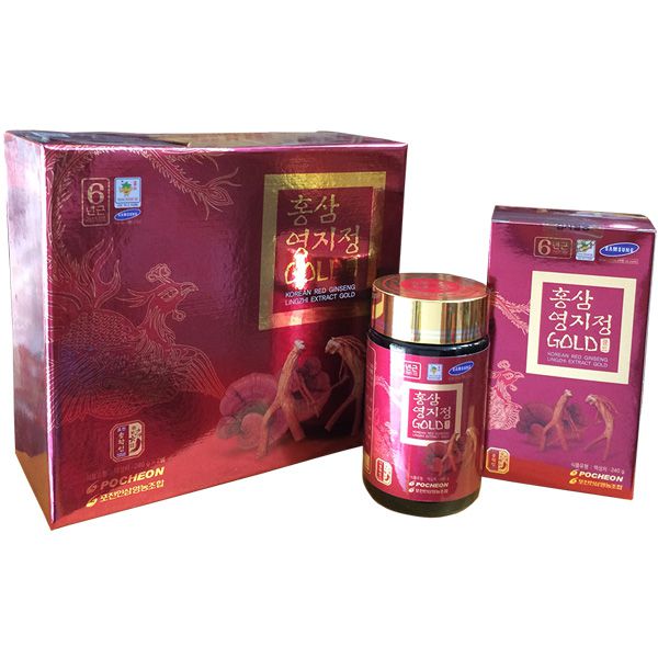 Cao Hồng Sâm Linh Chi Hàn Quốc - 240g