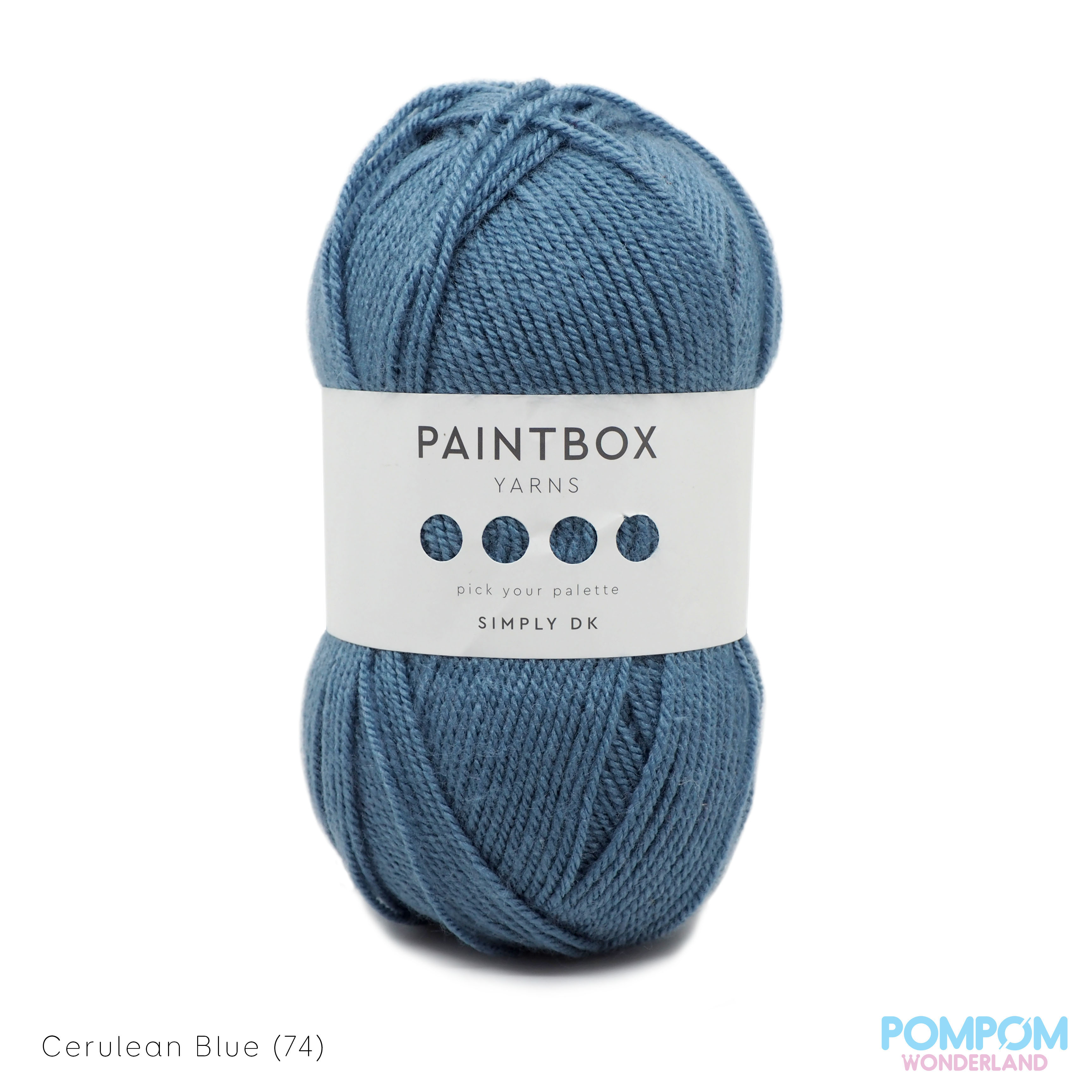 Bundle 2* Paintbox Yarn Simply DK 100% Acrylic 302y 3.5oz Blue