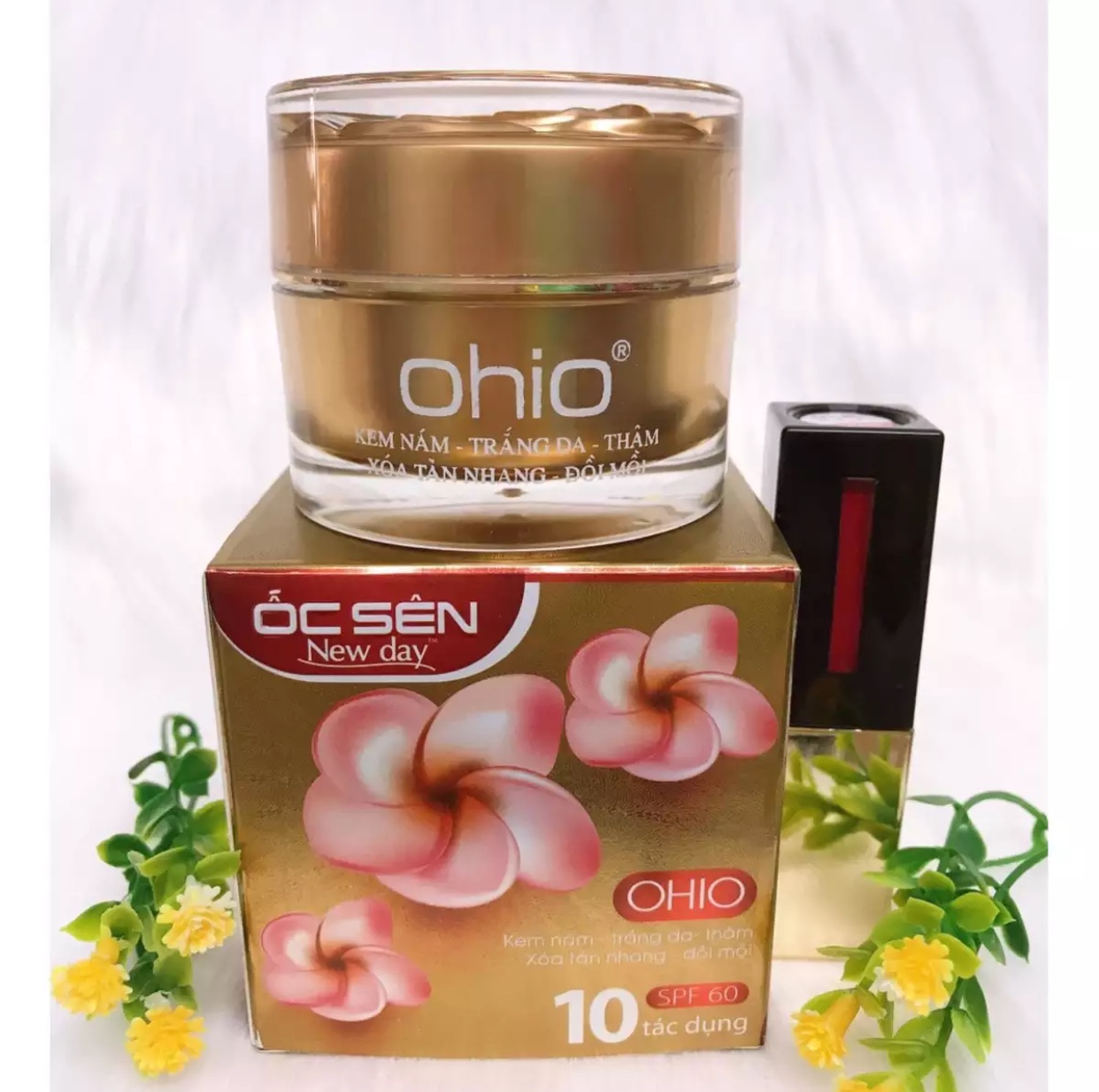 Kem nám – Trắng da – Thâm – Xóa tàn nhang Ốc Sên OHIO 30g