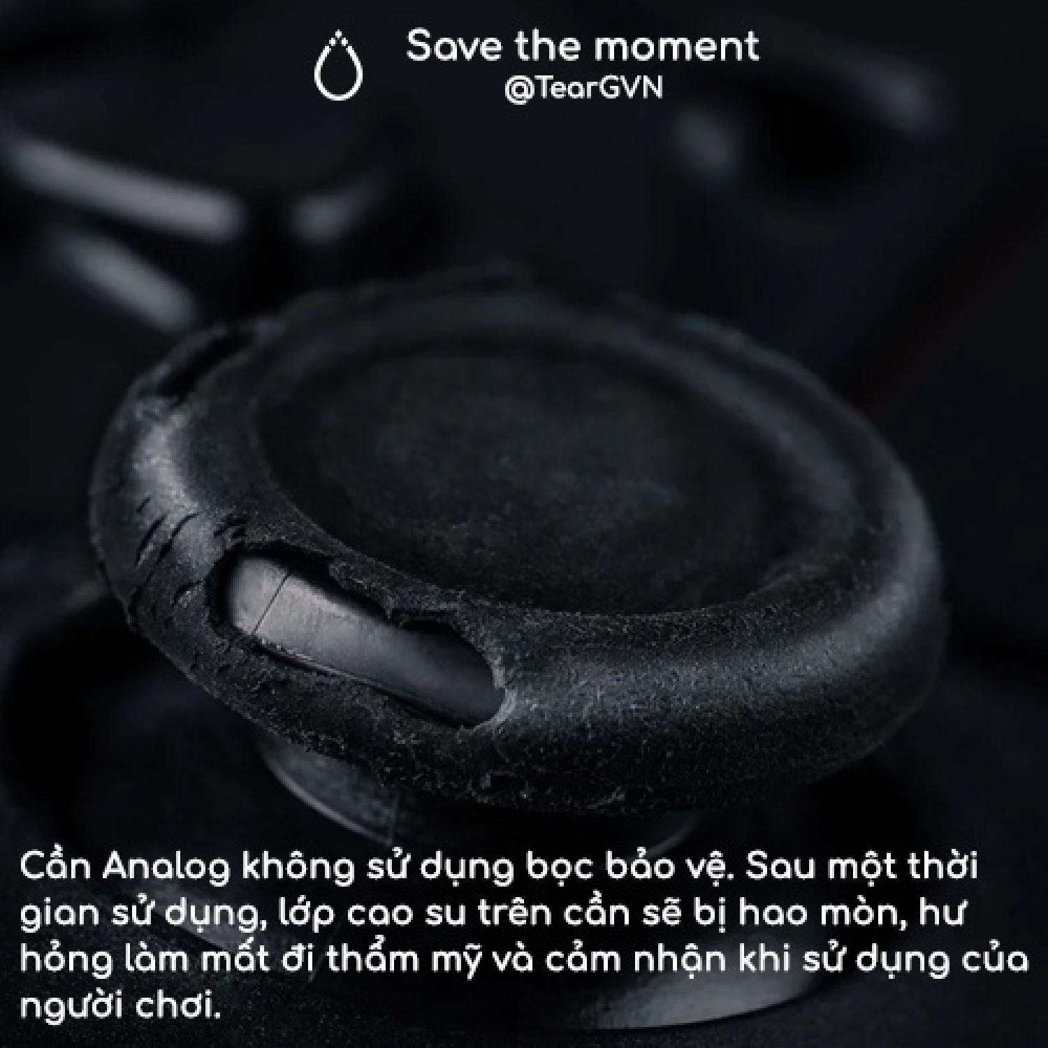 Bộ nút bọc Analog Skull & Co cho tay cầm PS4 / PS5 / Switch Pro Controller - Vỉ 3 cặp