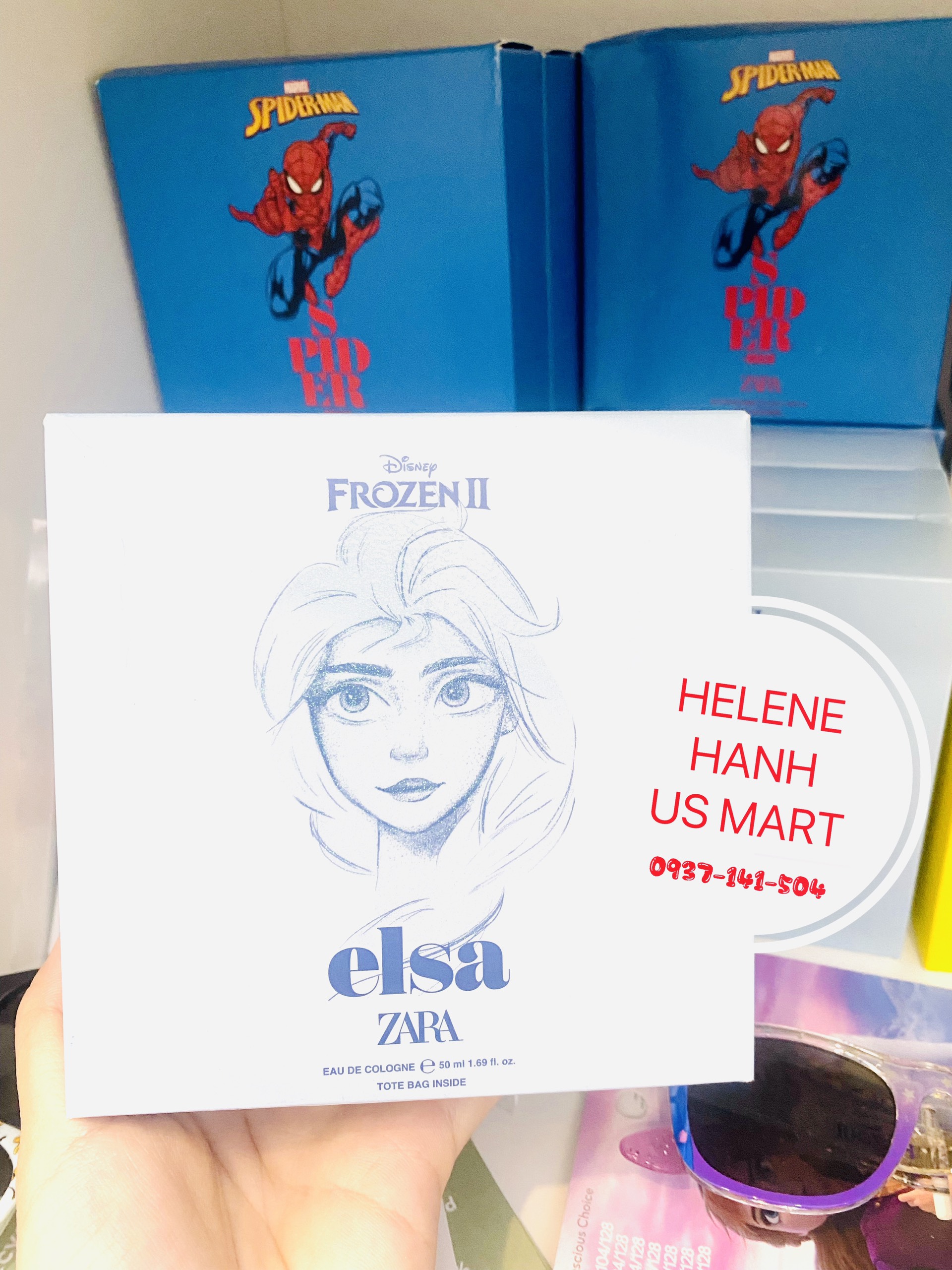 ZARA AUTH Nước hoa Zara - Elsa Frozen II cho bé gái 50ml