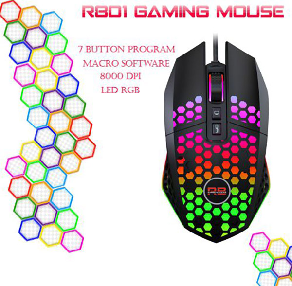 Chuột gaming RAINBOW GEAR R801 LED