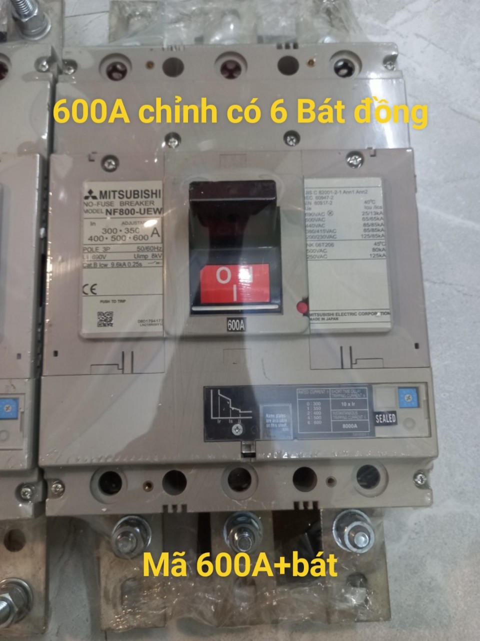 MCCB APTOMAT NHẬT 600A 800A XÁC TO