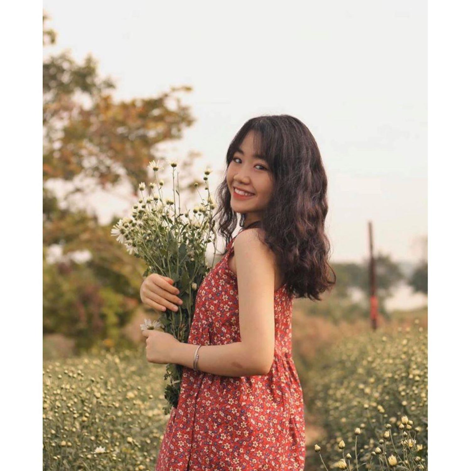 SUV002 Đầm babydoll dáng dài xòe hai dây buộc tiểu thư bánh bèo Váy 2 dây hoa nhí maxi thắt nơ vintage đi chơi đi biển