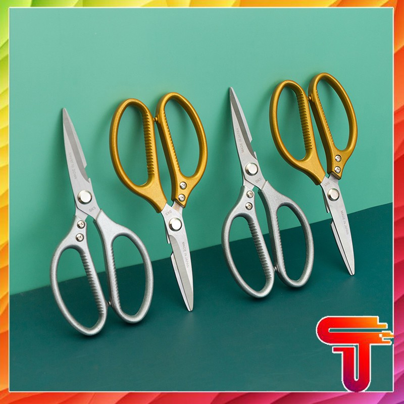 [CAO CẤP] Kéo Nhật Inox SK-5 cắt thịt gà, thịt vịt, kéo cắt đa năng thông minh