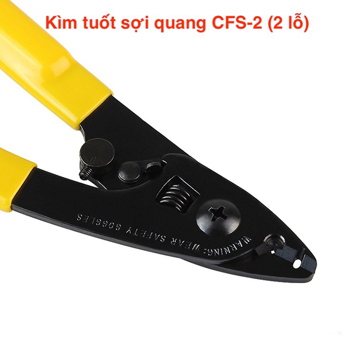 Dao rọc vỏ cáp quang và Kìm tuốt CFS-2