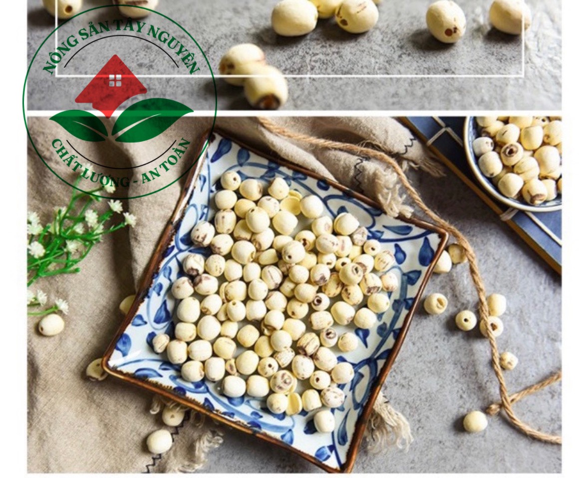 Hạt Sen Khô Đồng Tháp 500gr Sấy Khô Đặc Biệt