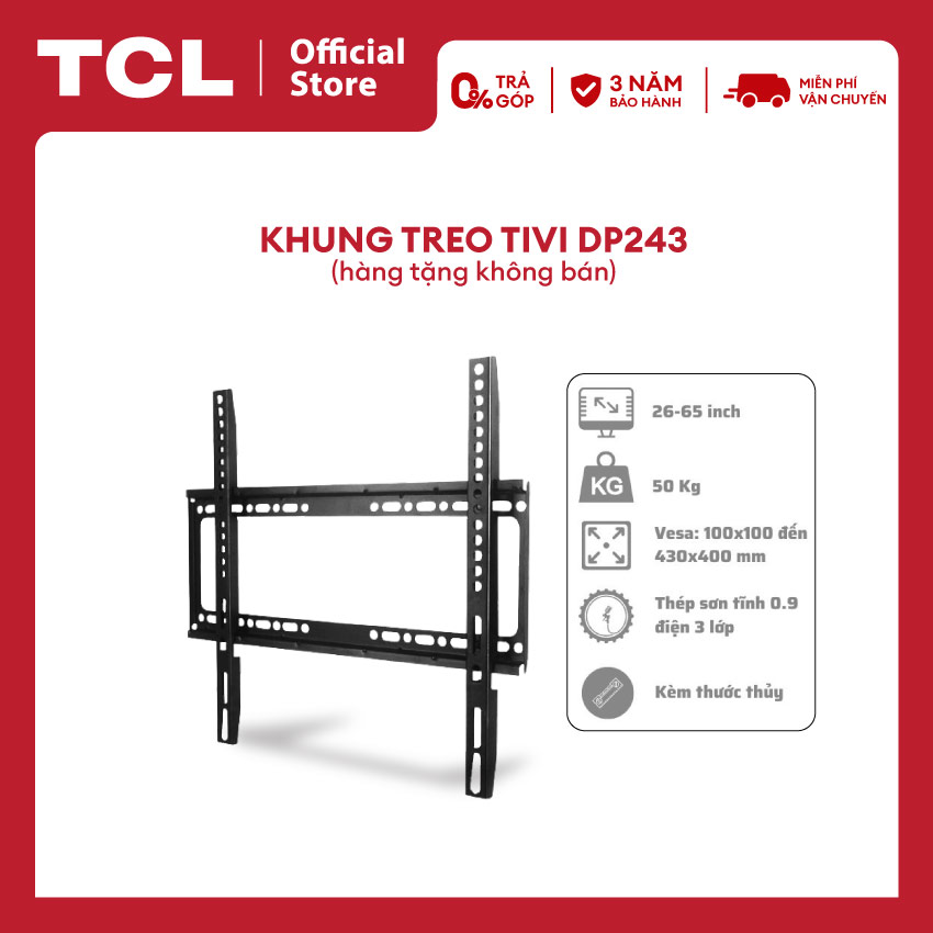 [Hàng tặng không bán] Giá treo TiVi thẳng Daikiosan DP243