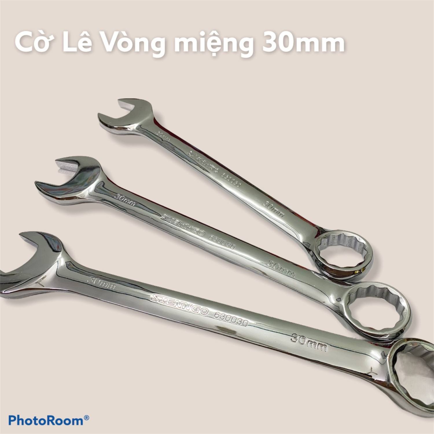 Cờ lê vòng miệng 30mm 2 đầu