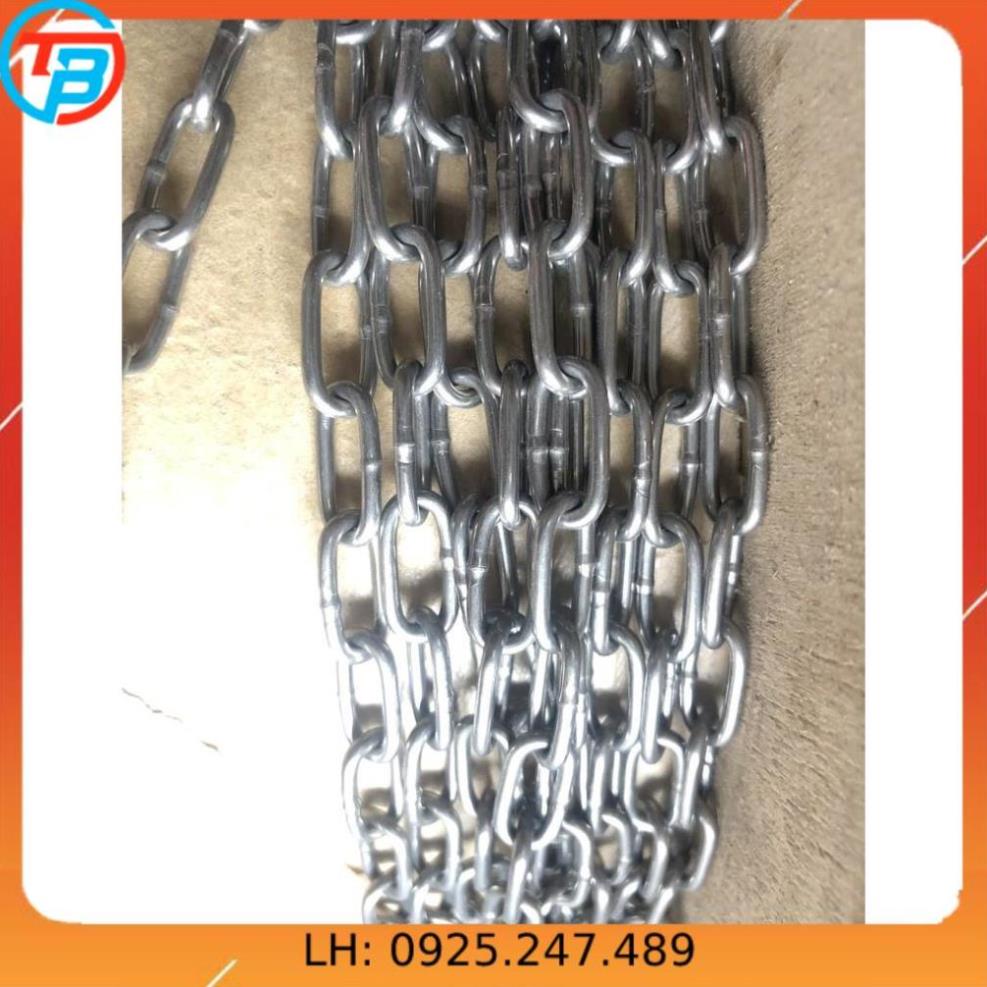 Dây xích INOX 304 Phi [ 6mm ] CÁP THÉP Thái Bình Vina