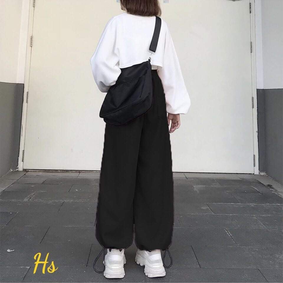 Sét 3 món áo croptop + quần jogger HARI0421