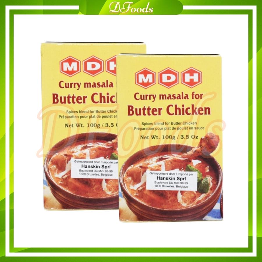 [HCM]Gia Vị Ướp Gà MDH Curry Masala Butter Chicken 100g