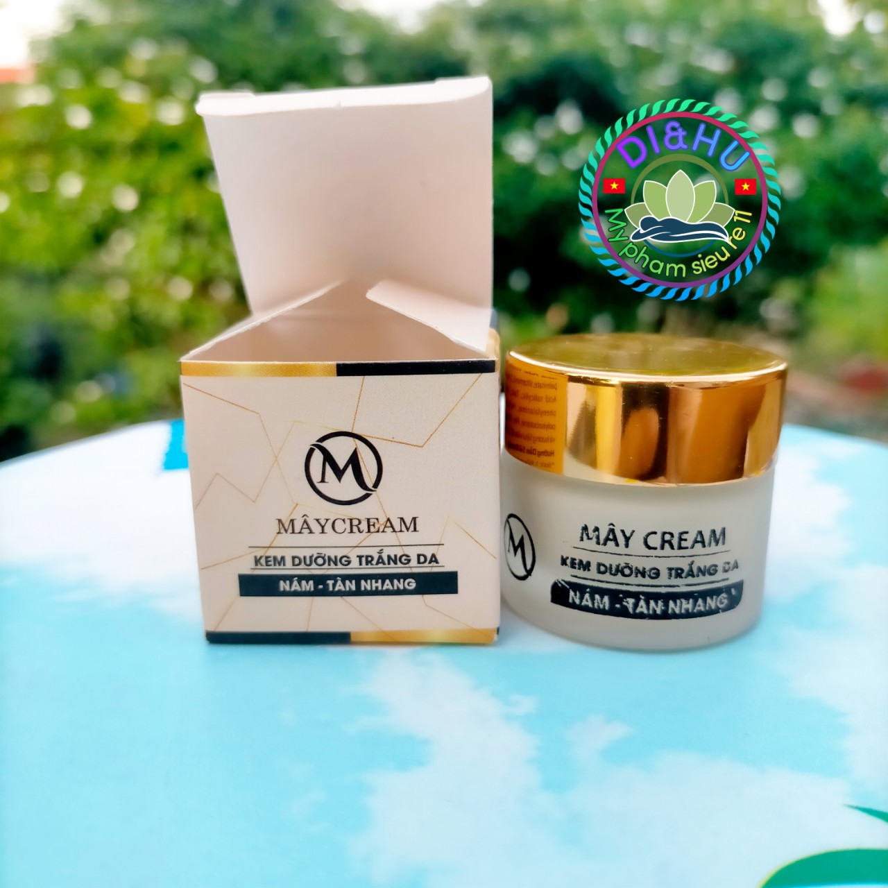 KEM FACE TRẮNG DA MÂY CREAM (nắp vàng)