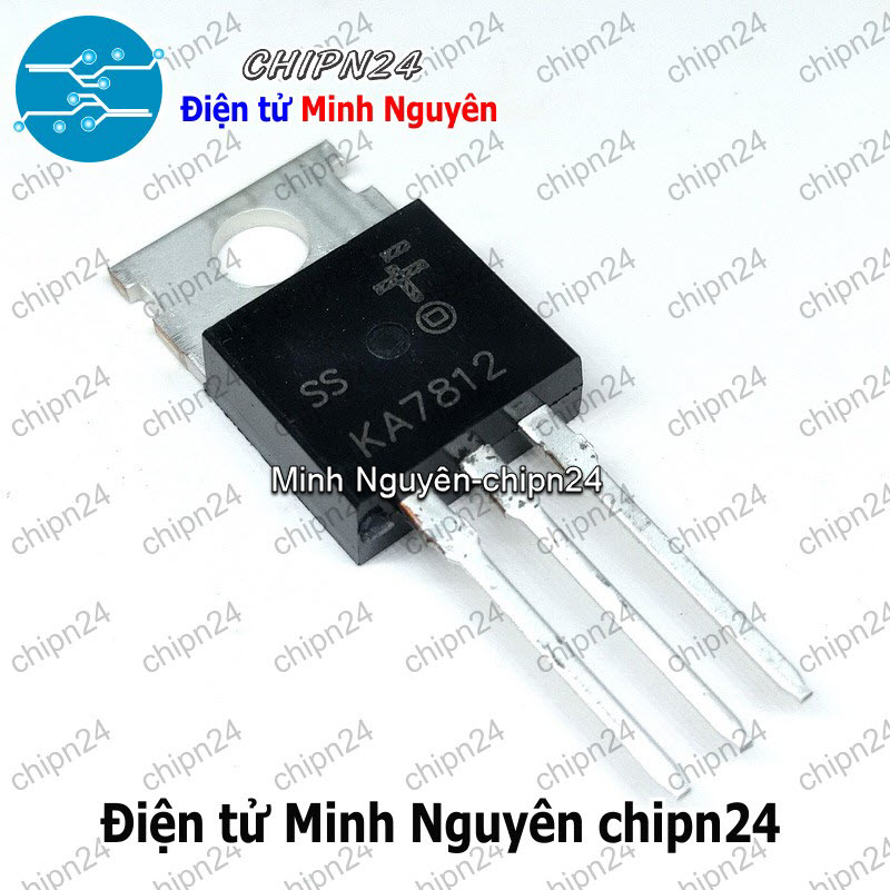 [2 con] (DIP) IC KA7812 TO-220 (IC Nguồn 12V) - HH000327