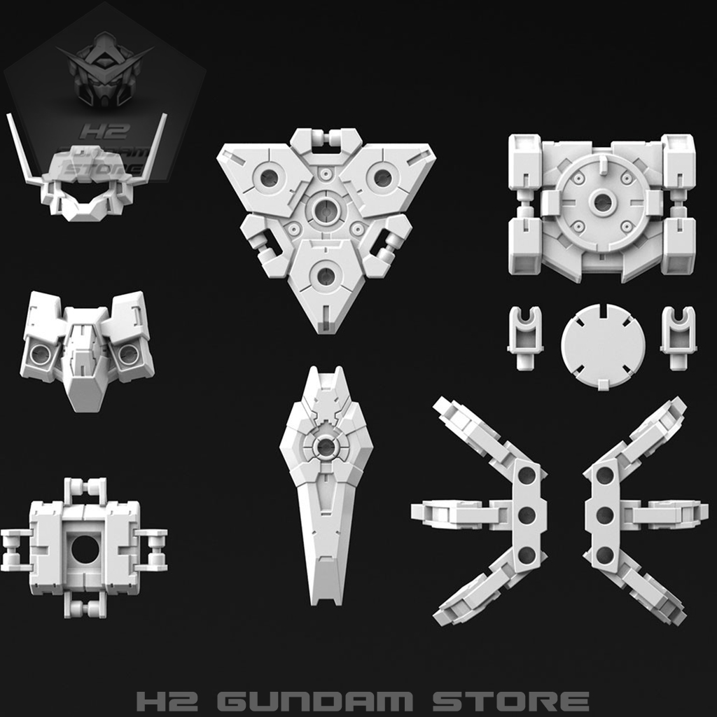 Mô hình Bandai 30MM Optional Armor for Commander [Rabiot Exclusive/White] (30 Minutes Missions)