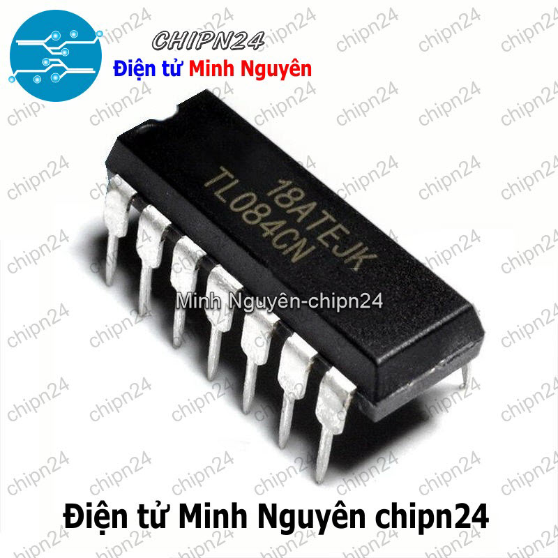 [2 con] (DIP) IC TL084 DIP-14 (TL084CN 084) - HH000388