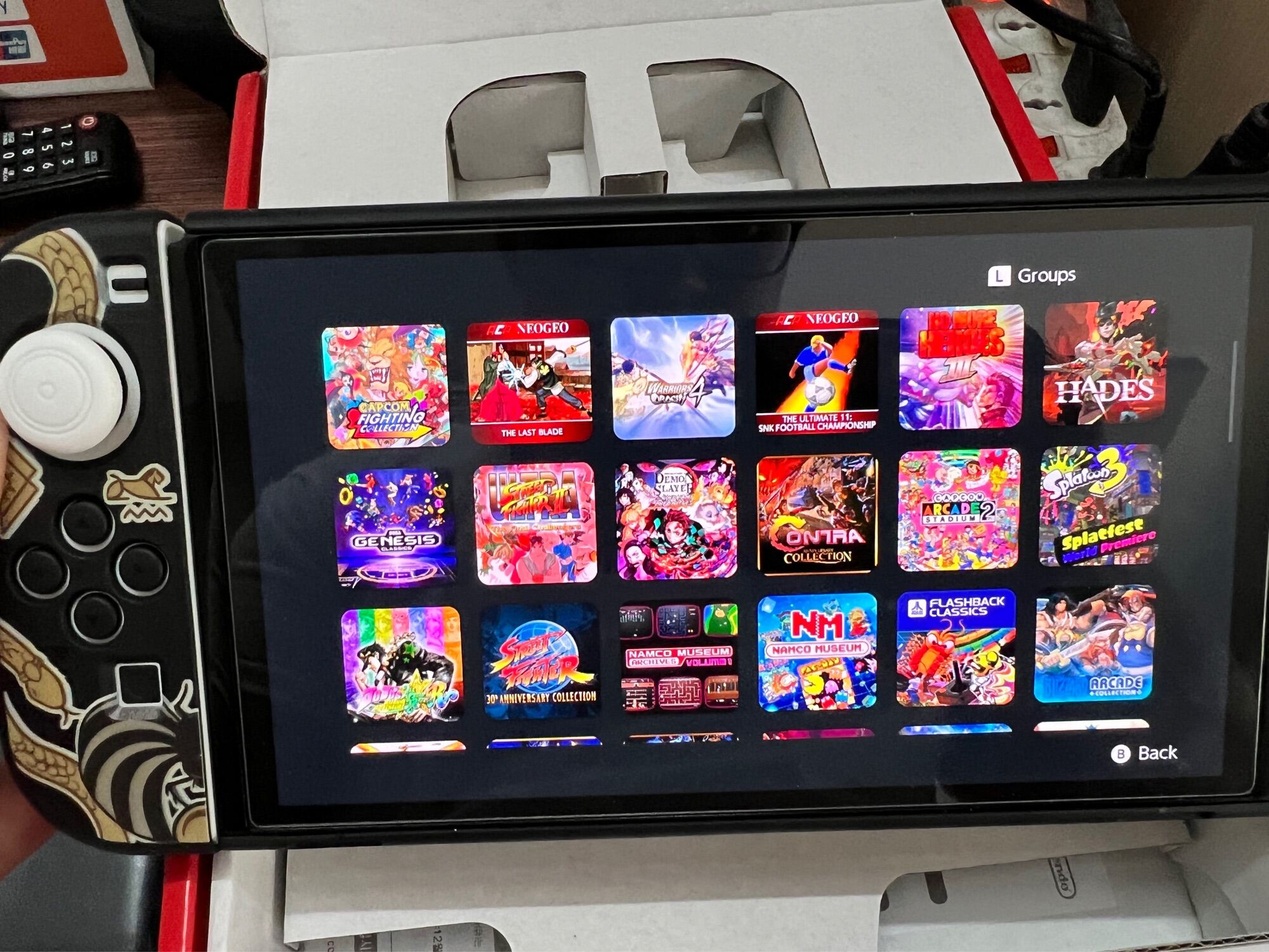 Máy chơi game Nintendo Switch Oled Hack Mod Chip