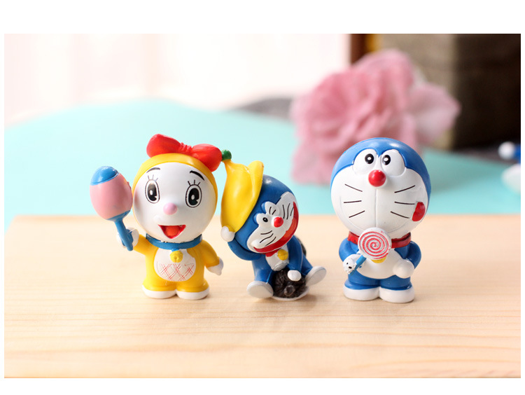 Set 6 mô hình Doraemon siêu cute-Mẫu 6