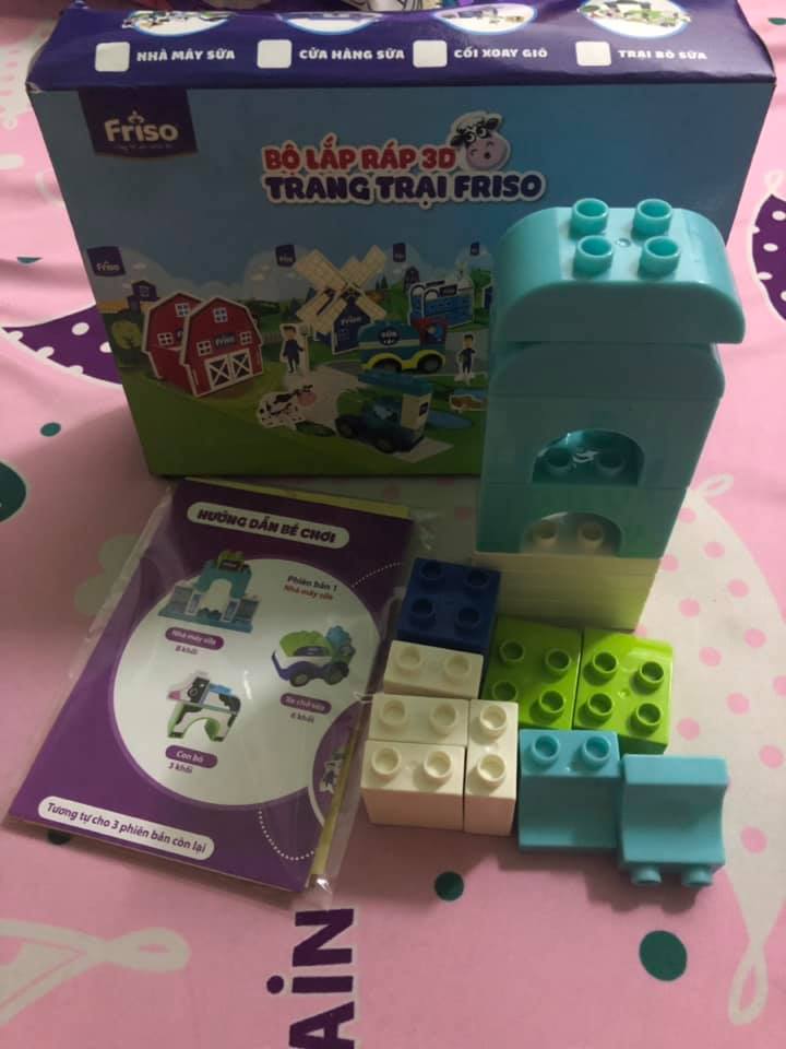 Bộ lắp ráp 3D Trang trại Friso