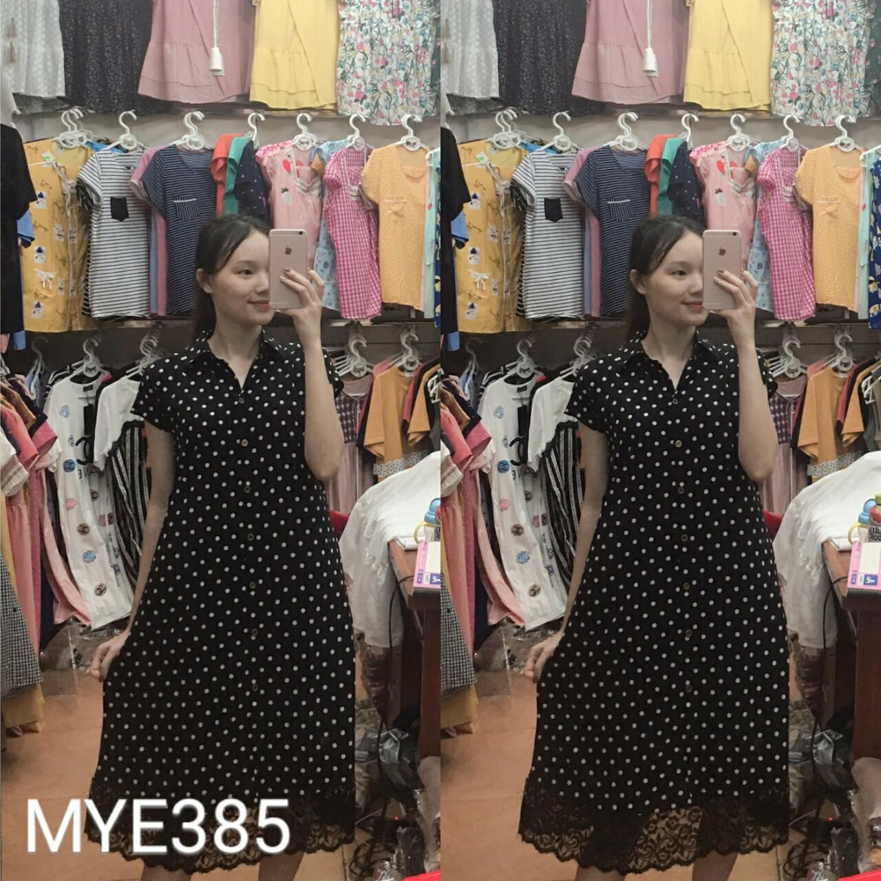 Đầm bầu Váy bầu sơ mi công sở