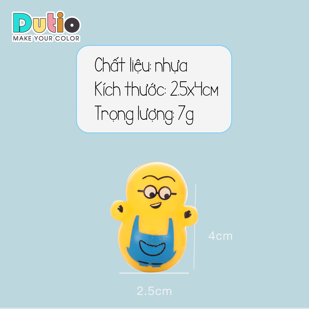 Lật đật mini Dutio đồ chơi cho bé cute dễ thương giá rẻ DCLD001