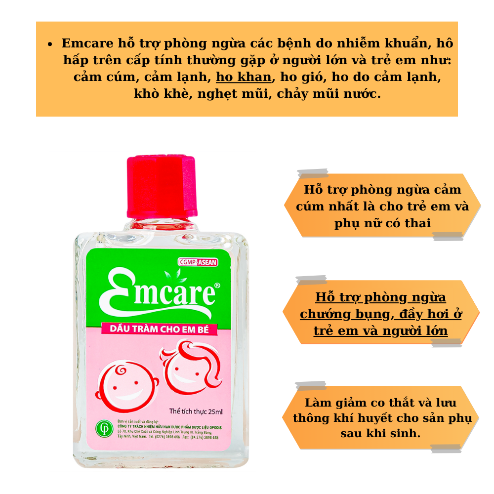 [HCM]Dầu tràm Emcare