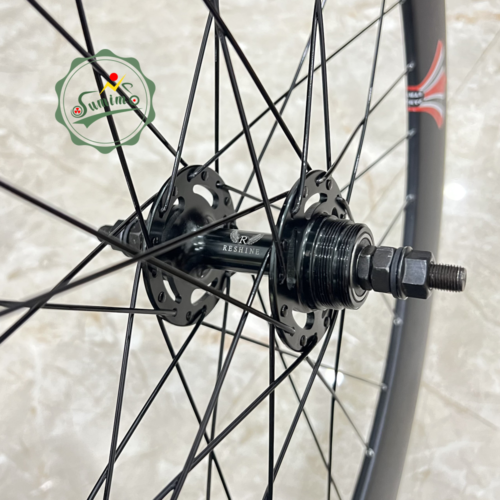 Bánh fixed gear hub RESHINE bạc đạn