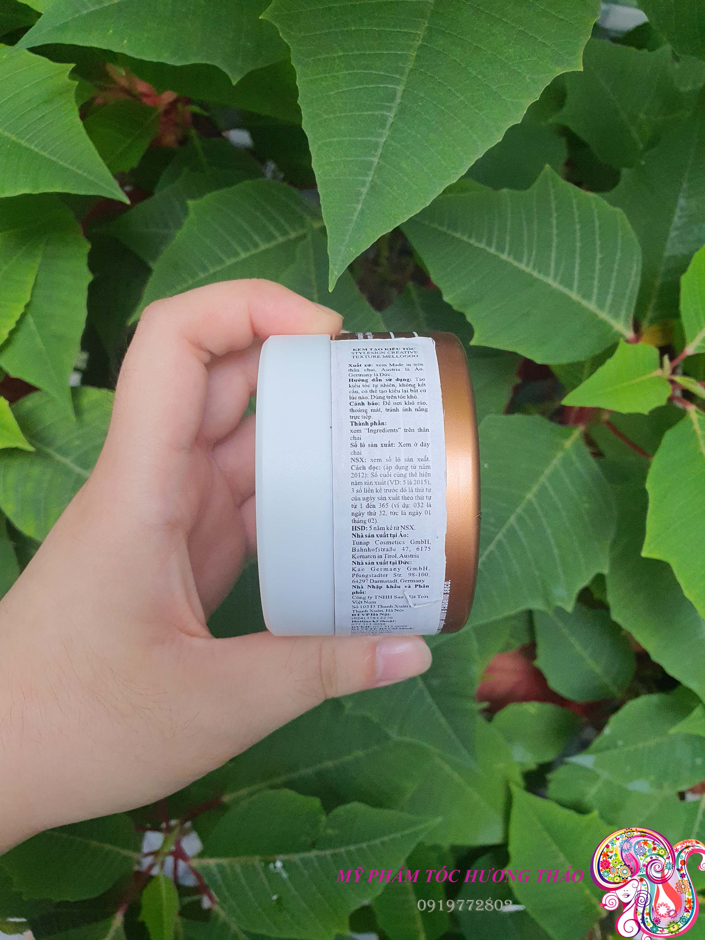 KEM TẠO KIỂU TÓC GOLDWELL Styldesign Creative Texture Mellogoo no.03 (100ml)