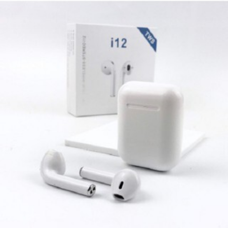 [Lấy mã miễn phí vận chuyển] Tai Nghe Bluetooth i12 TWS 5.0 - CẢM ỨNG CHẠM