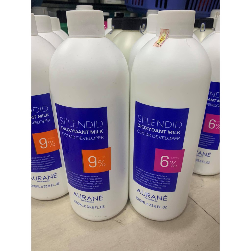 OXY TRỢ NHUỘM TÓC AURANE 1000ML