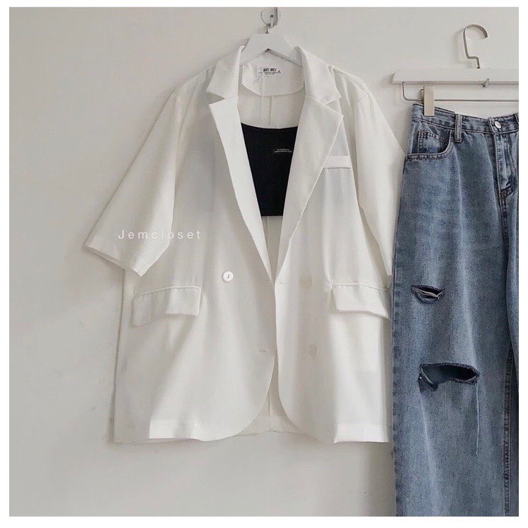 BAGGY JEANS ỐNG DÀI RÁCH 3LINE