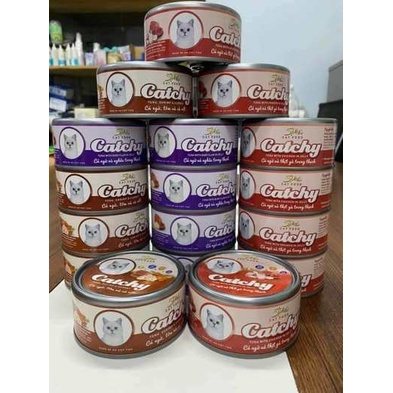 Pate Cho Mèo CATCHY Lon 170g