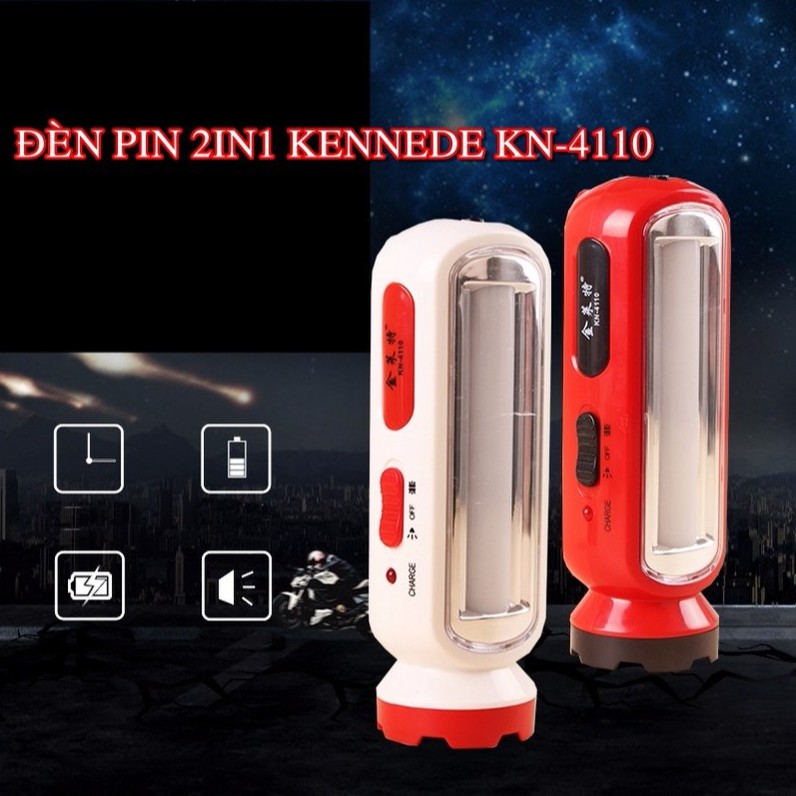 ĐÈN PIN SẠC 2 CHẾ ĐỘ KENNEDE KN-4110