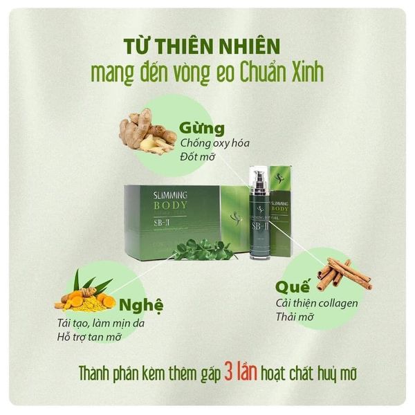 Bộ Ủ Nóng Tan Mỡ Slimming Body - Bí Quyết Eo Thon