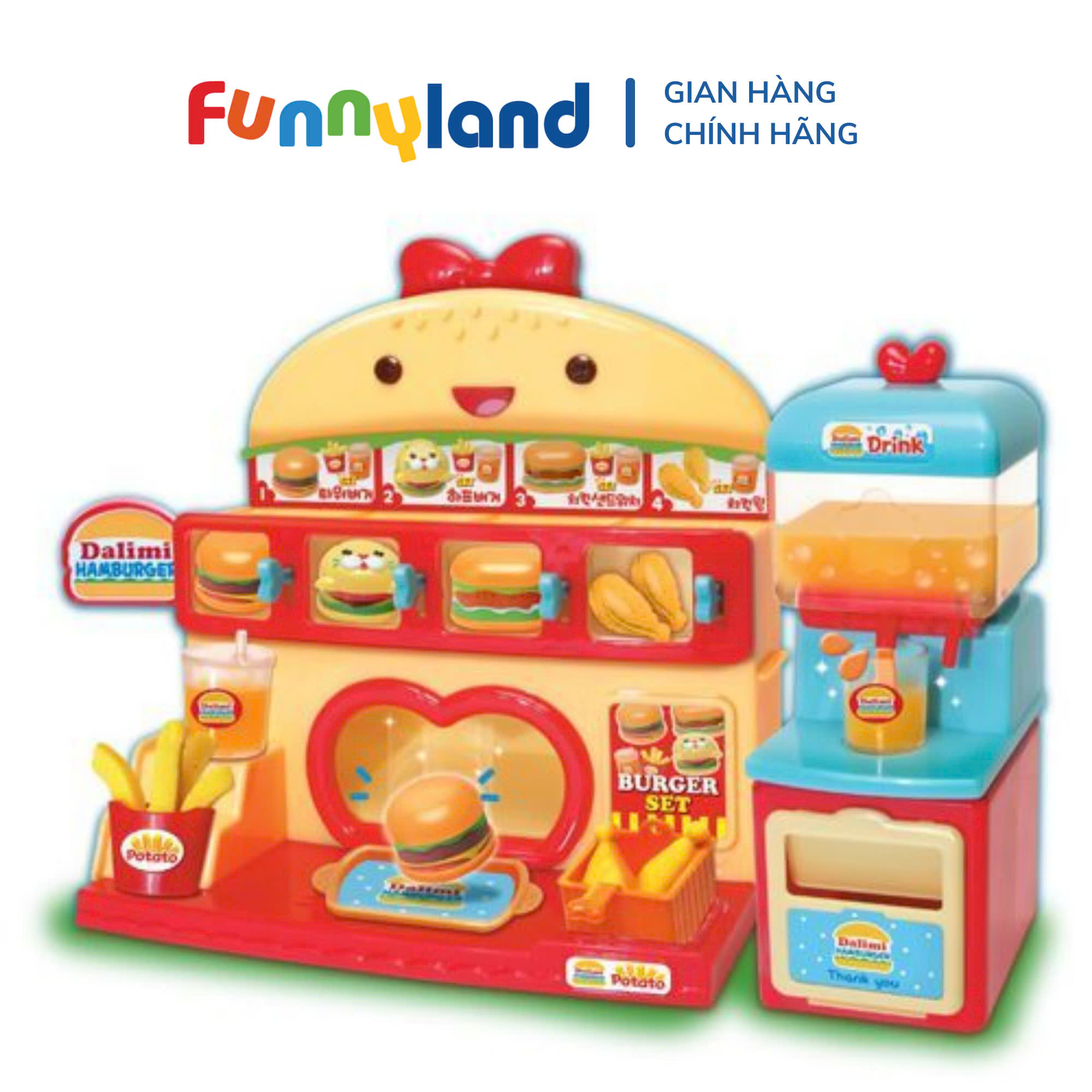 Đồ chơi đất nặn Tiệm bánh Hamburger Dalimi - Funnyland